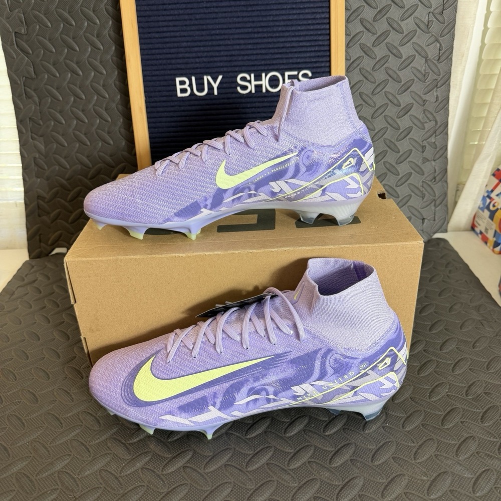 Nike Zoom Mercurial Superfly 10 Elite FG United Pack HF1603-500 Size 12 Purple